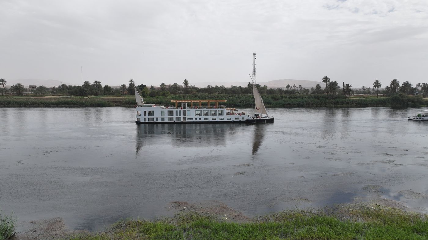 SEBA on the Nile from above